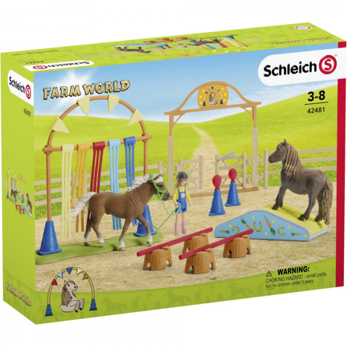 Schleich Farm World - Trénink poníků 42481