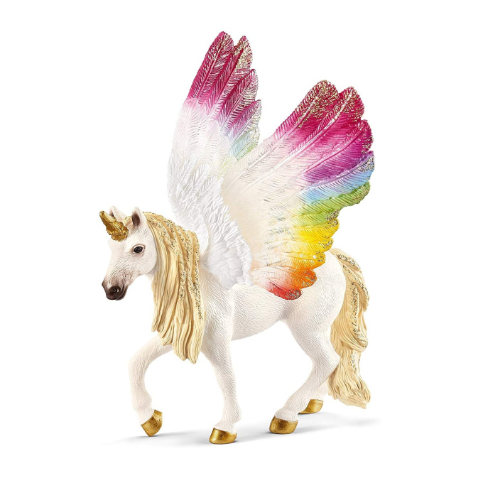 Schleich Bayala - Duhový okřídlený jednorožec 70576