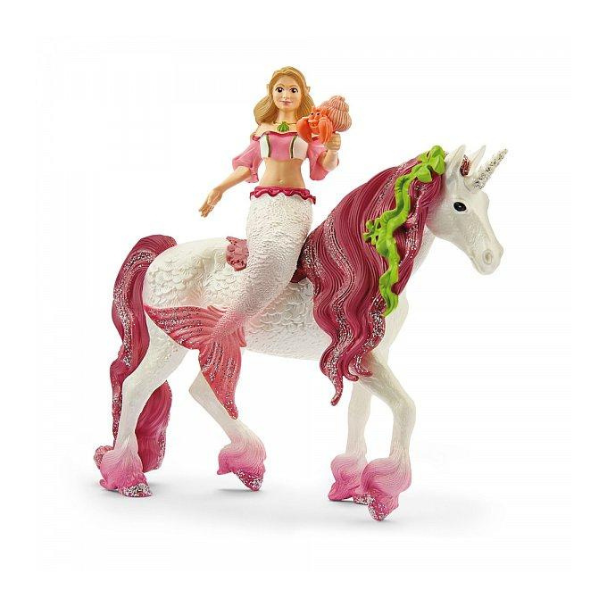 Schleich Bayala - Mořská panna Feya a mořský jednorožec 70593