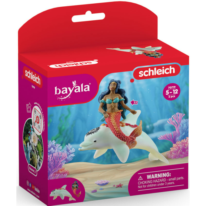 Schleich Bayala – Delfín s mořskou vílou 70719