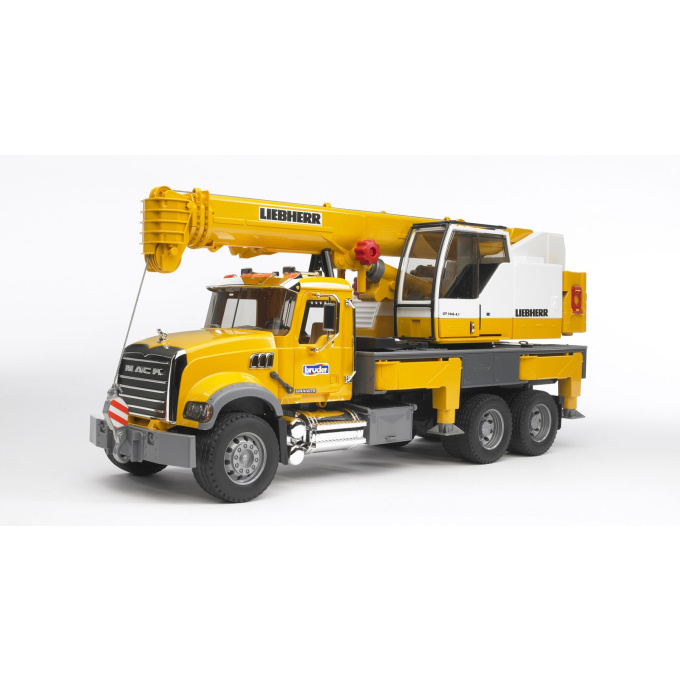 Bruder - Autojeřáb MACK Granit Liebherr
