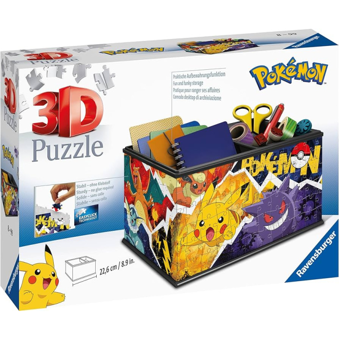 3D Puzzle – Pokémon úložný box