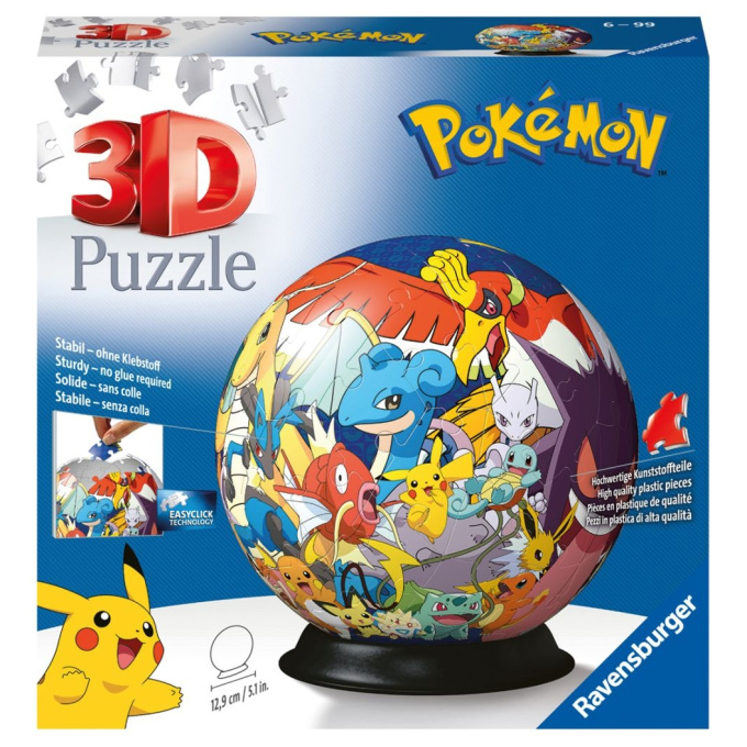 3D Puzzle – Pokémon