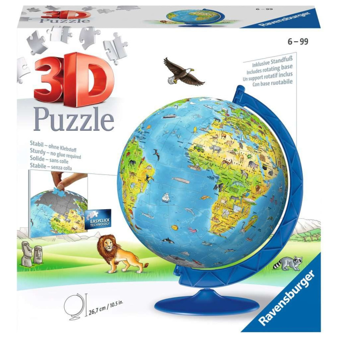 3D Puzzle - Zeměkoule