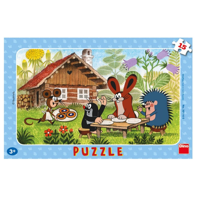 Puzzle 15 – Krtek na návštěvě