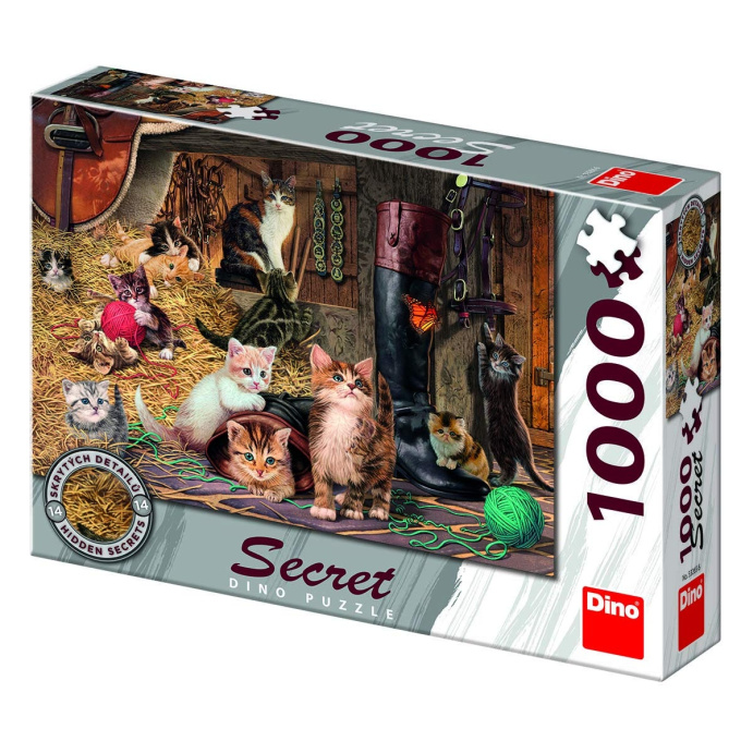 Puzzle 1000 - Koťátka