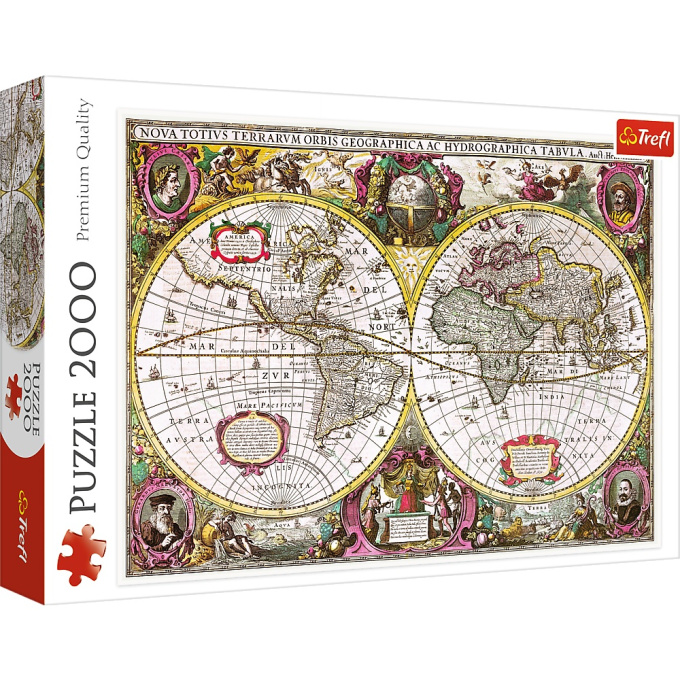 Puzzle 2000 – Mapa