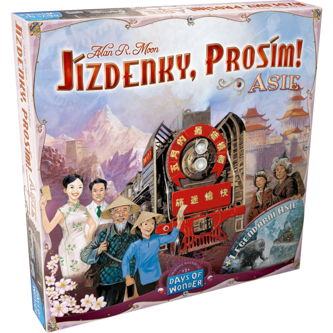 Hra - Jízdenky, Prosím! Asie