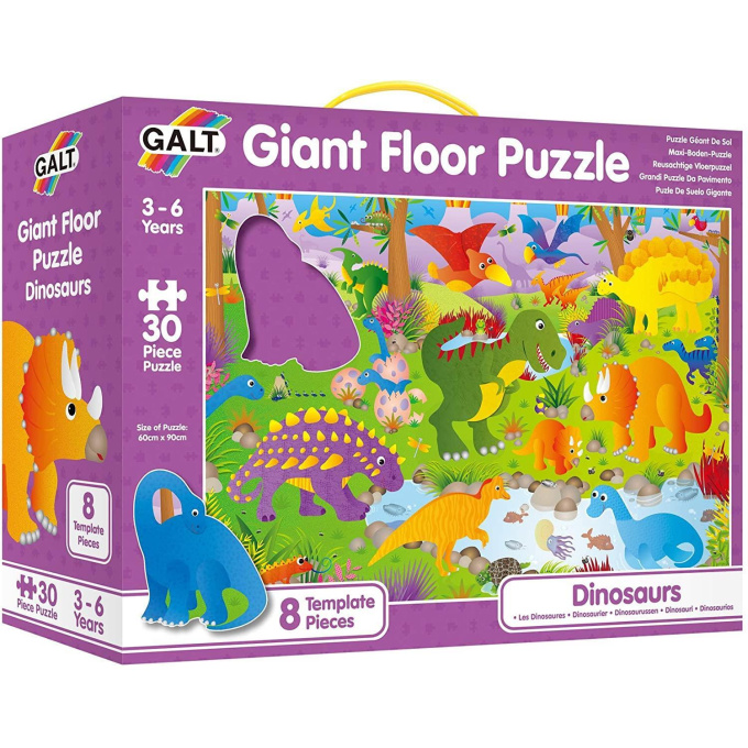 Velké podlahové puzzle – Dinosauři