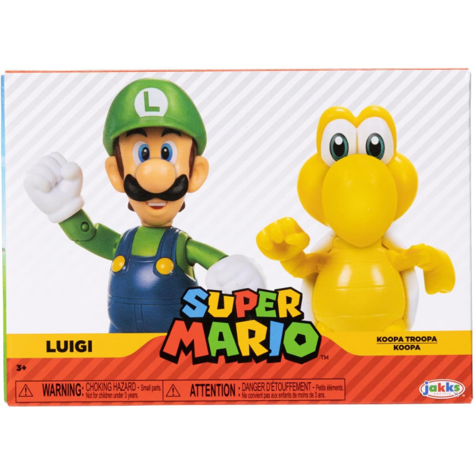 Super Mario – Figurky Luigi a Koopa Troopa