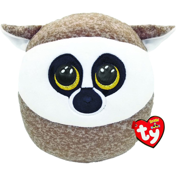 TY Squish a Boos - Plyšový lemur 22 cm