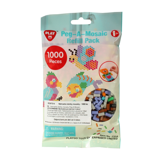 Peg-A-Mosaic - Náhradní díly mozaiky