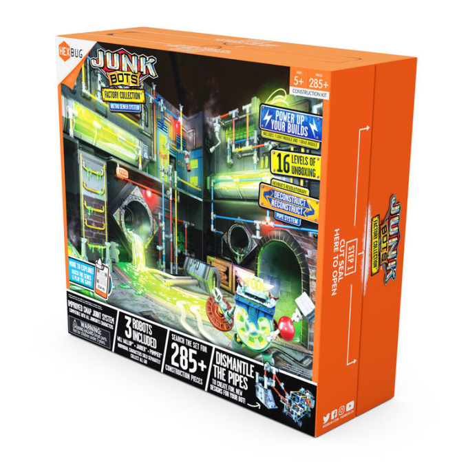 HexBug - Junkbots Kanalizačný systém metra