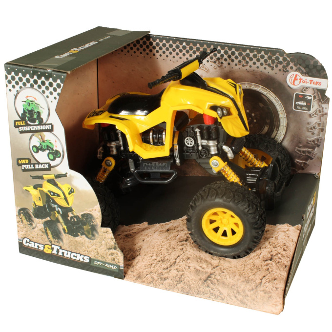 Čtyřkolka 4x4 Žlutá