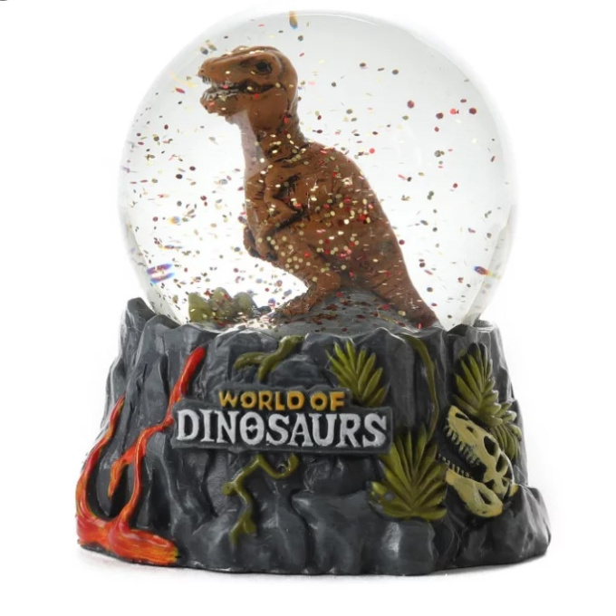 Sněhová koule - Dinosaurus