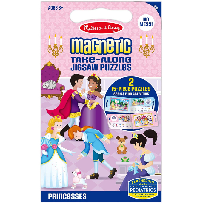Magnetické Puzzle - Princezny