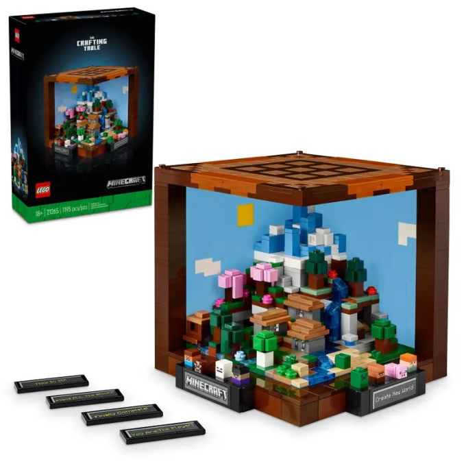 21265 Lego Minecraft – Pracovní stůl