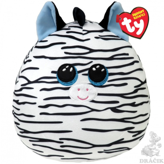 TY Squishy Beanies – Plyšová zebra 22 cm