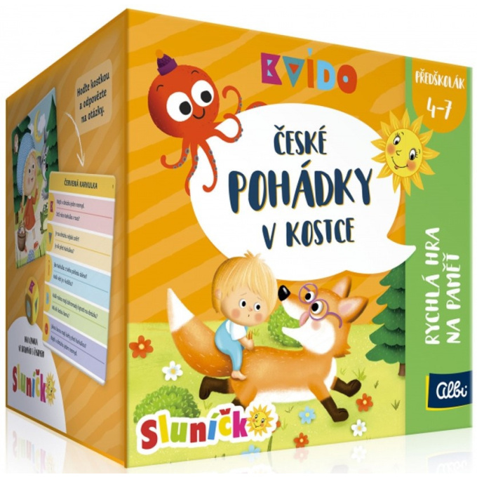 Hra České pohádky – Sluníčko v kostce