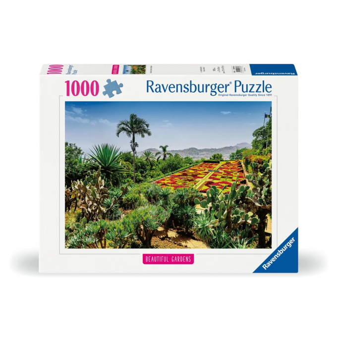 Puzzle 1000 – Botanická zahrada: Madeira