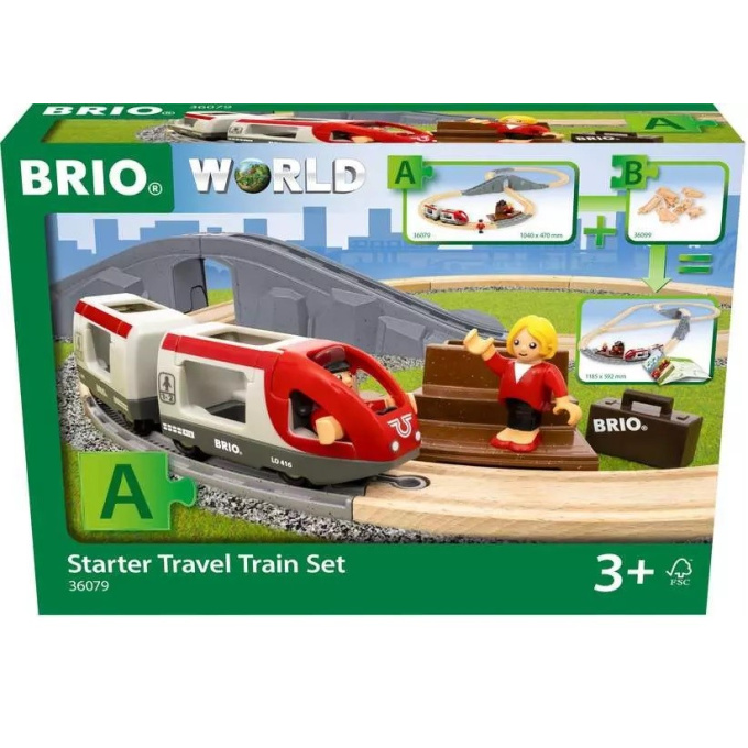 Brio - Dřevěná vlaková dráha