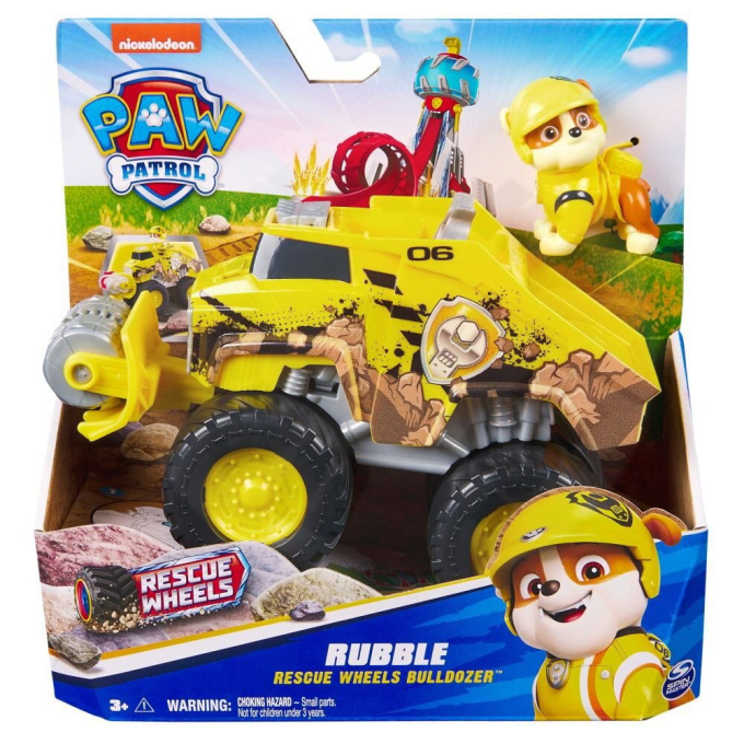 Paw Patrol – Rubble s vozidlem