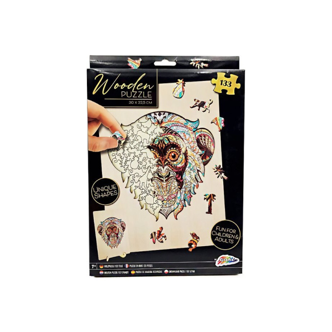 Dřevěné puzzle