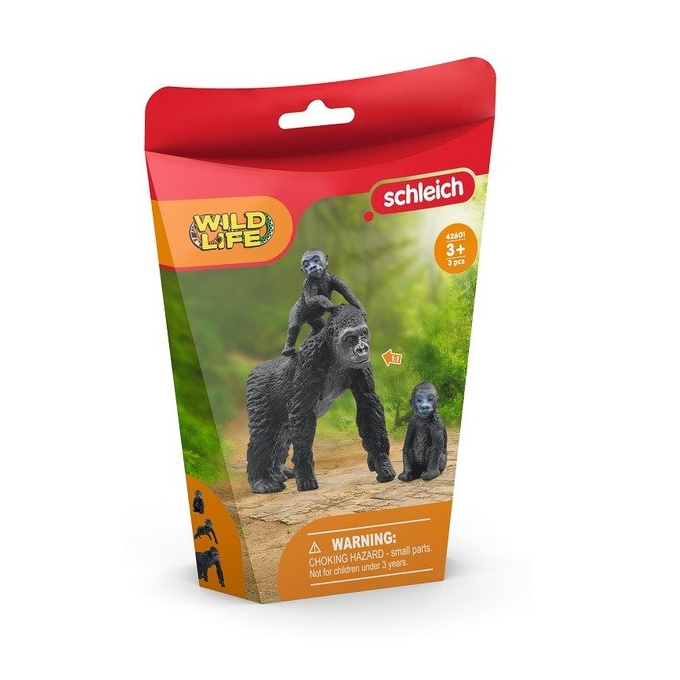 Schleich – Gorilí rodina 42601