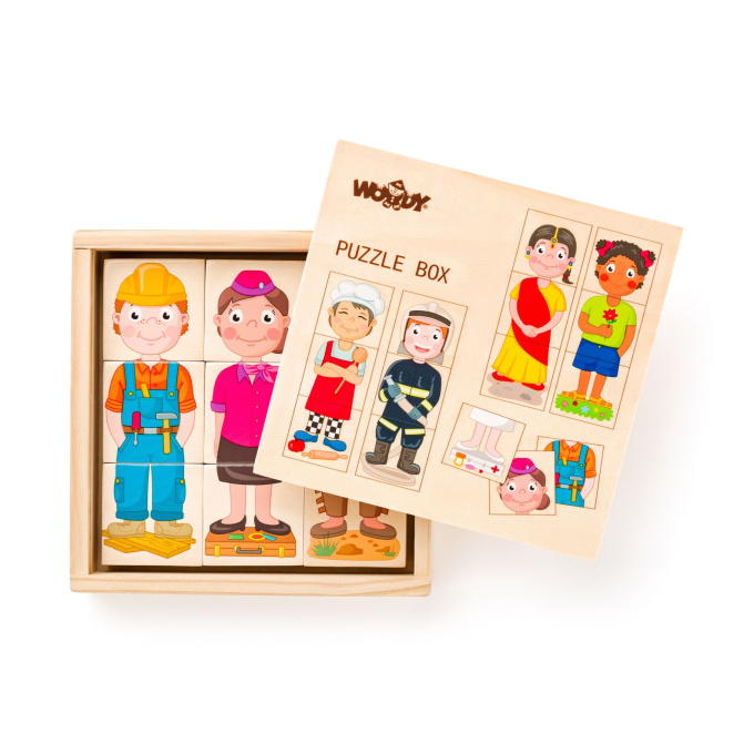 Woody – Dřevěné puzzle
