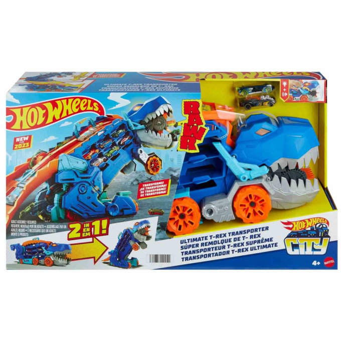 Hot Wheels – Transportér T-Rex 2v1