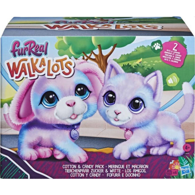 Fur Real Walk a Lots – Štěňátko a kotě