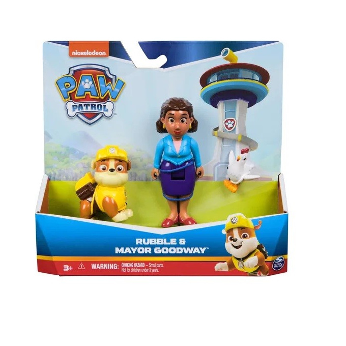 Paw Patrol – Rubble & Mayor Goodway