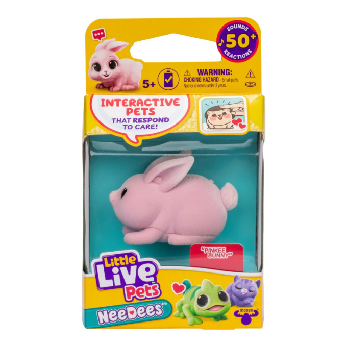Little Live Pets – Interaktivní zvířátko Pinkee Bunny