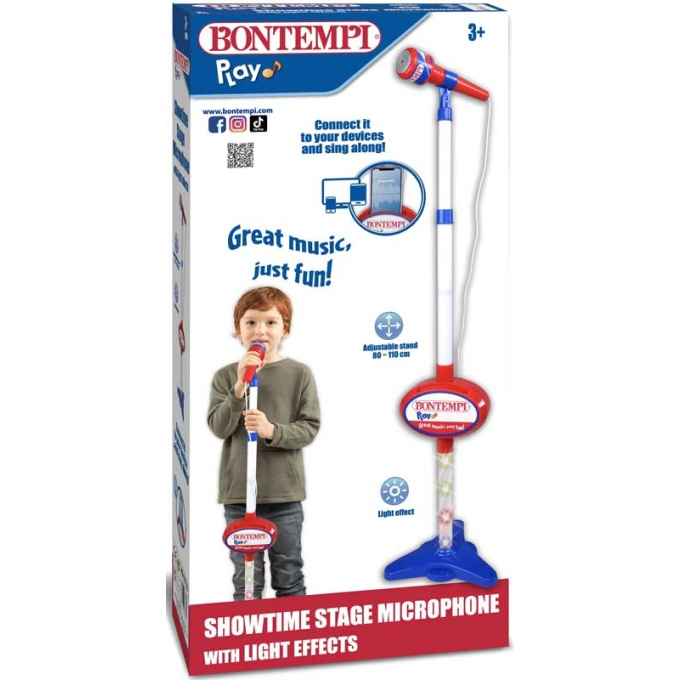 Bontempi – Elektrický mikrofon se stojanem