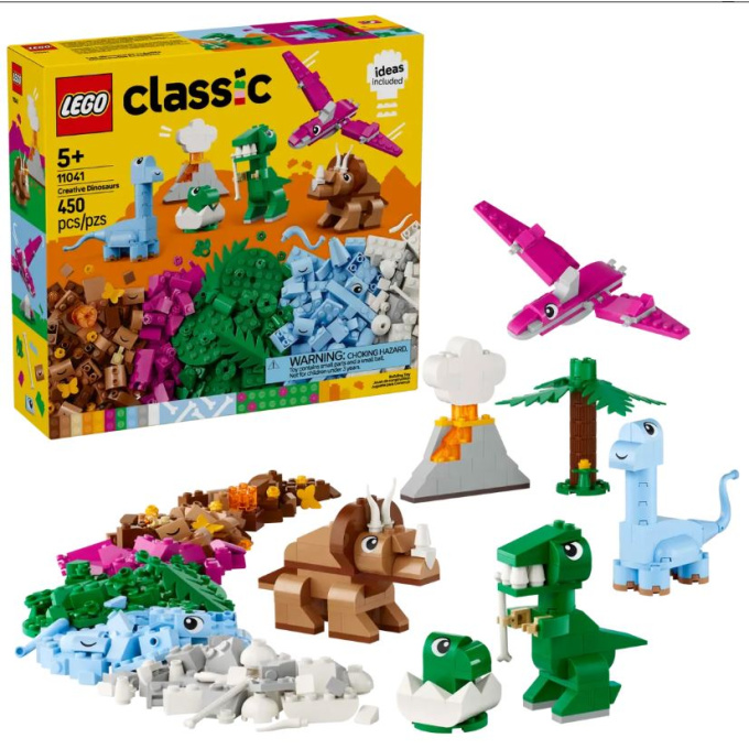 11041 Lego Classic – Kreativní dinosauři