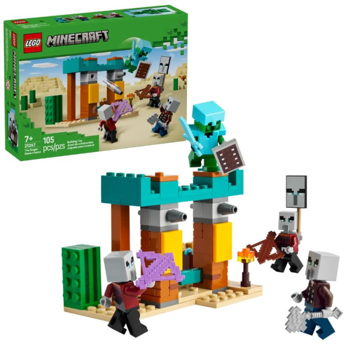 21267 Lego Minecraft – Pouštní hlídka zákeřníků