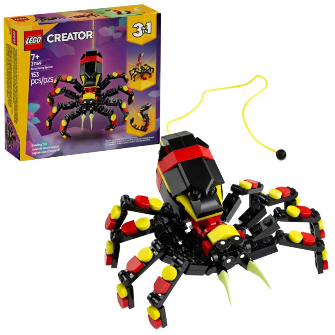 1159 Lego Creator – Divoká zvířata: Překvapivý pavouk