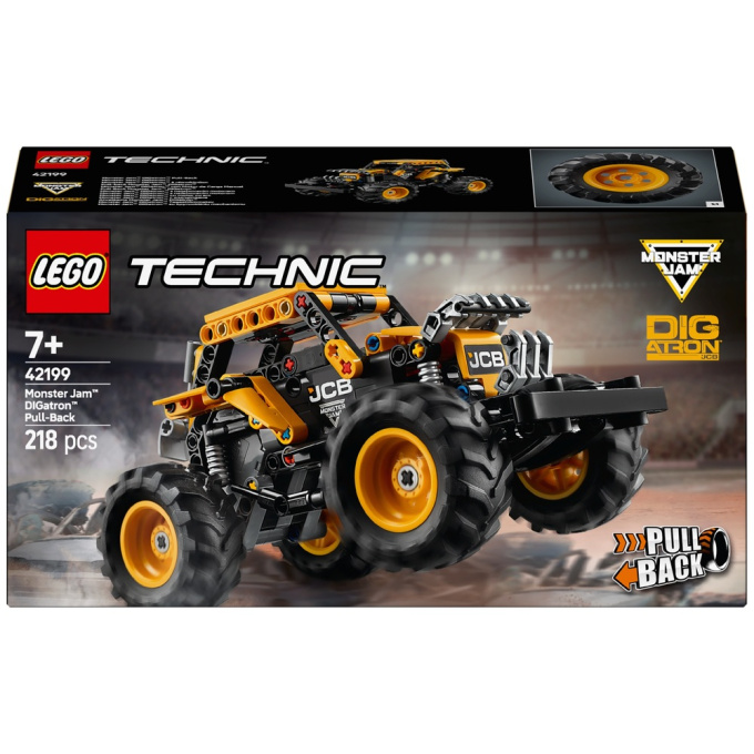 42199 Lego Technic – Monster Jam™ DIGatron™ s natahovacím motorem