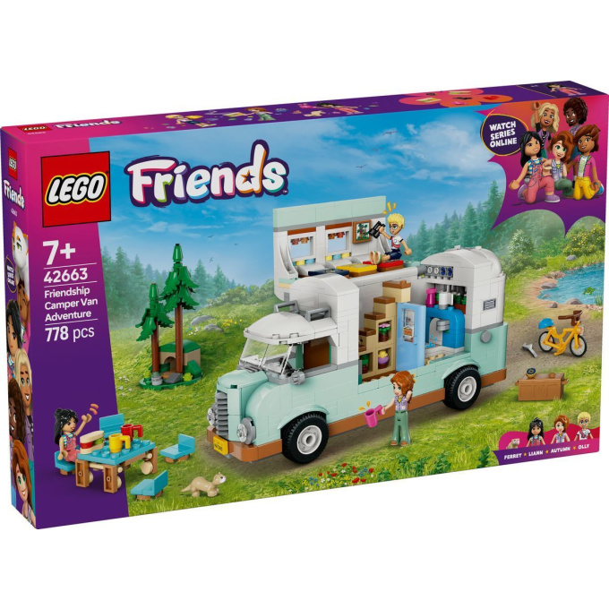 42663 Lego Friends – Dobrodružství s karavanem přátelství