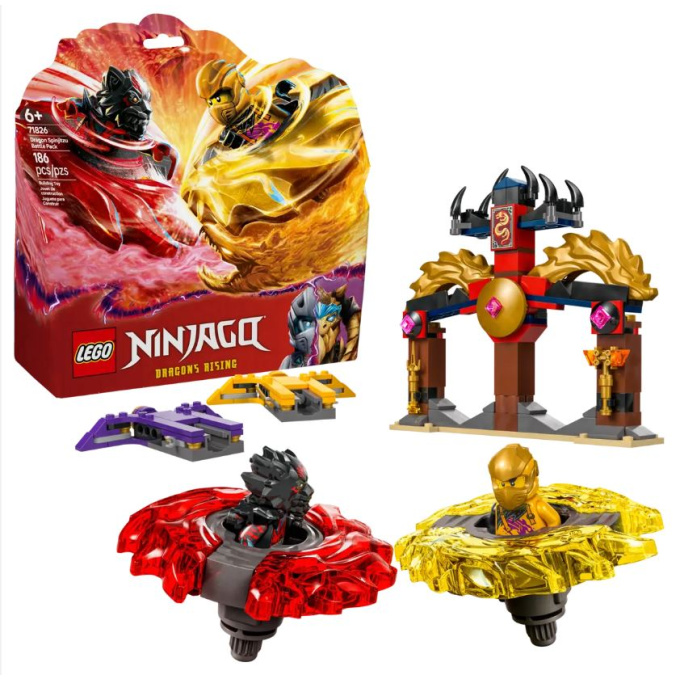 71826 Lego Ninjago – Bitevní balíček dračího Spinjitzu