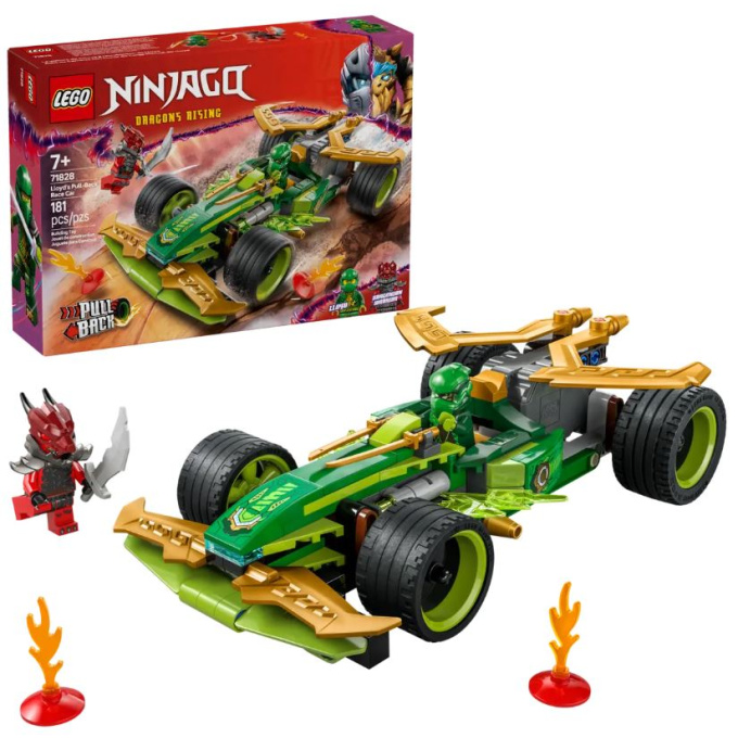 71828 Lego Ninjago – Lloydovo závodní auto s natahovacím motorem