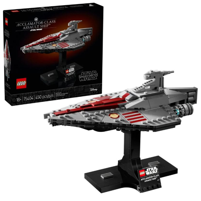 75404 Lego Star Wars – Útočná loď třídy Acclamator