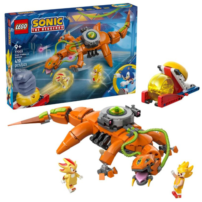77003 Lego Sonic The Hedgehog – Super Shadow vs. Biolizard