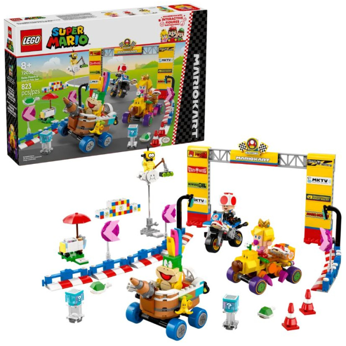 72036 Lego Super Mario – Baby Peach a sada Grand Prix