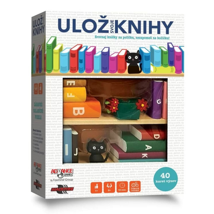 Hra – Ulož své knihy