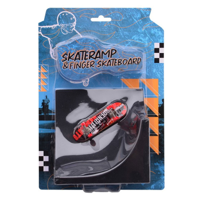Skateboard s rampou