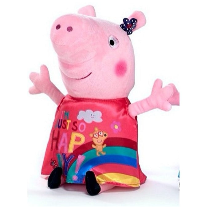 Peppa Pig – Plyšová postavička 32 cm Červená