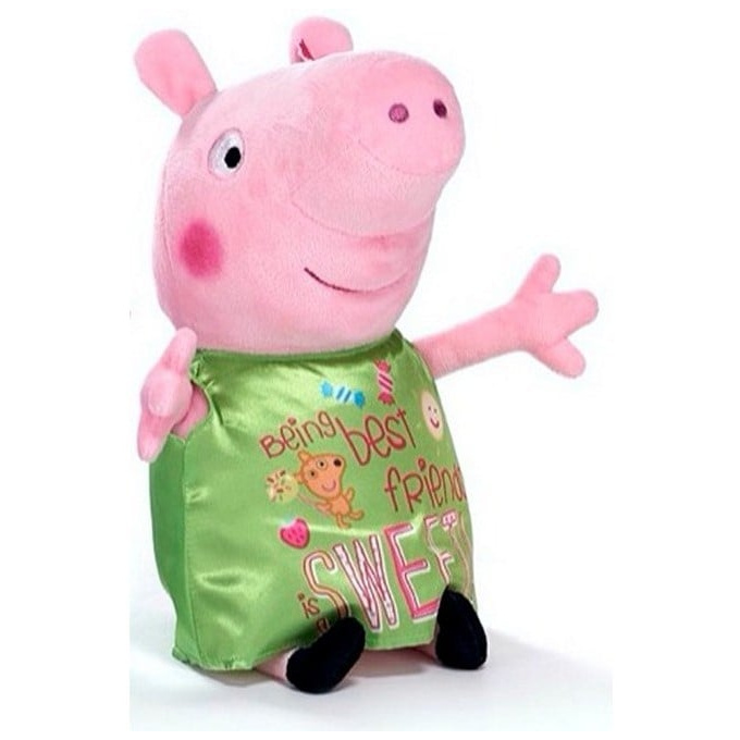 Peppa Pig – Plyšová postavička 32 cm Zelená