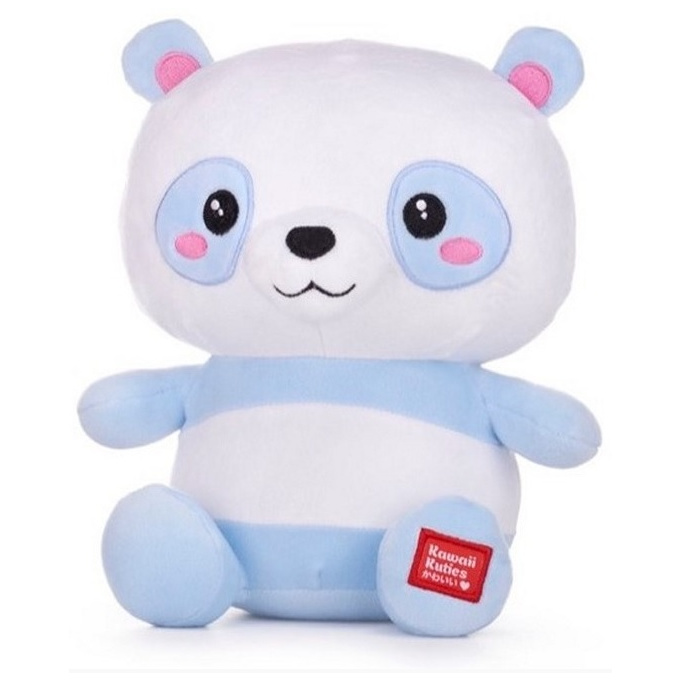 Plyšová panda 24 cm Modrý