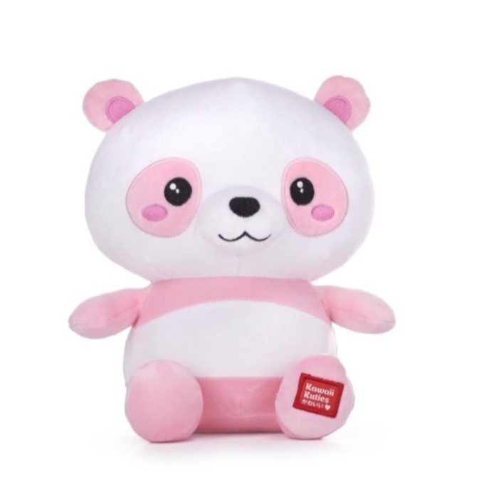 Plyšová panda 24 cm Růžový